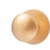 Round Door Knob European-Style Single Hole Stainless Steel Drawer Knob Self-Adhesive White Wardrobe Handle Cabinet