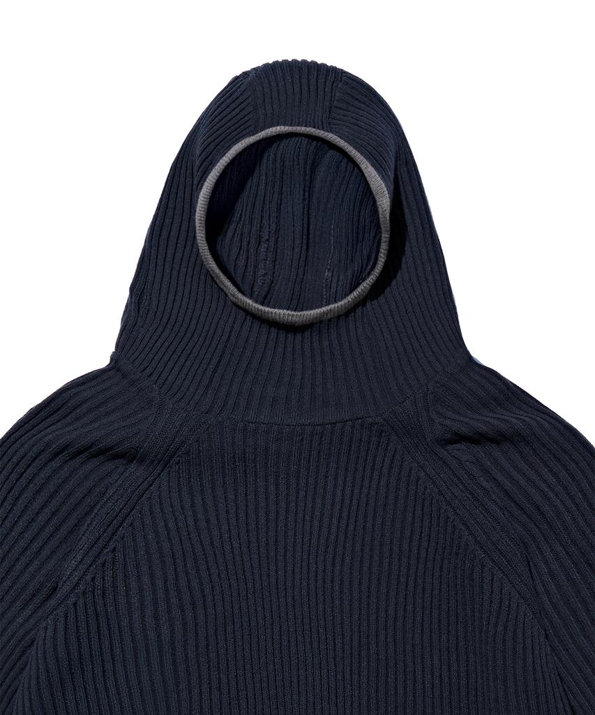 MADDEN Funny Pullover Knit Hoodie Charcoal