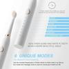 Masseur sonique 3 en 1 pour nettoyage du visage, 6 Modes, brosse à dents électrique IPX7, Kit de soins buccaux avec 7 têtes de brosse, nettoyeur de dents, lifting du visage
