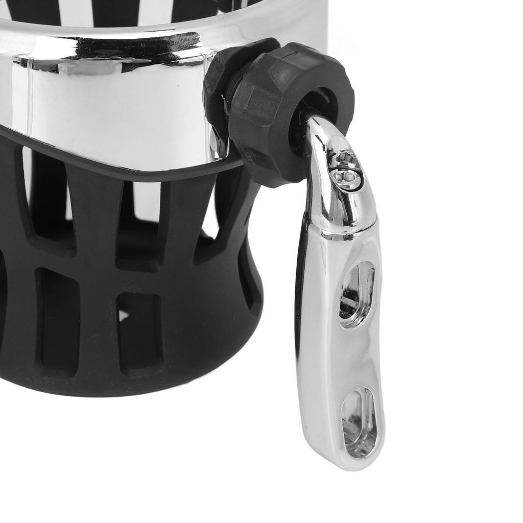 Car Cup Holder Aluminum Rubber Motorcycle Handlebar Drink Mount Replacement for Gold Wing