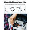 LED Neck Lamp Mini Flexible Hanging Neck Book Reading Lamp USB Rechargeable Specialty Night Flashlight For Knitting Camp Repair