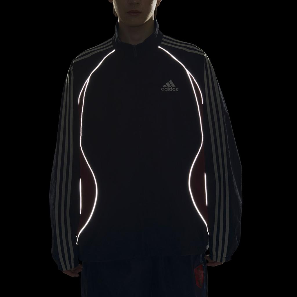 Adidas Ss25 Teamgeist Sports Loose Fit Stand Collar Long Sleeve Jacket Men Jackets KE5847