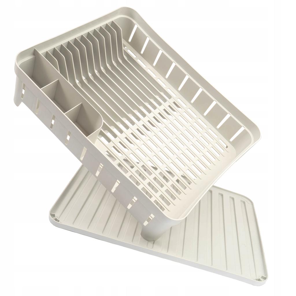 KADAX Single-Tier Dish Drying Rack with Dish Drainer