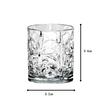 TAMAKI RCR Rocks Glass, TATTOO, Diameter 8.2cm X Height 9.4cm, 310ml, Made In Italy, Clear, T-932018