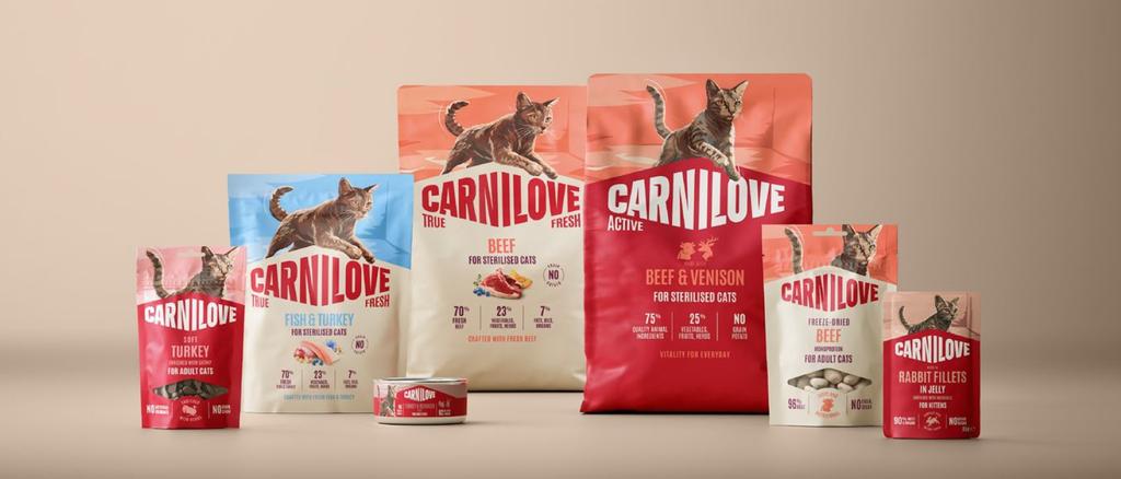 Carnilove Cat Pouch Gravy Duck Wet Cat Food Pouch 85G