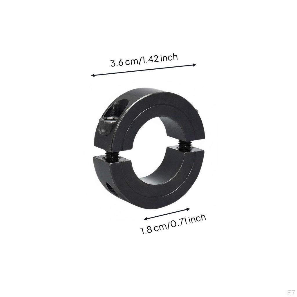 Shaft Retainer Firm Hold Positioning Band High Precision TwoPiece Clamping for