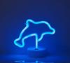Heart-Shaped LED Neon Desk Lamp for Romantic Bedroom Decor
