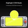 LED Reading Light 12-24V COB Interior Ceiling Lamp With On/Off Switch Universal Car Truck High Brightness Cab Roof Panel Lamp