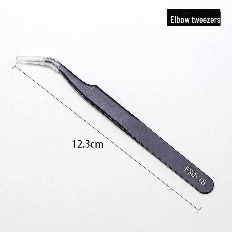 

Антистатические пинцеты из нержавеющей стали для нейл-арта и наклеек со стразами