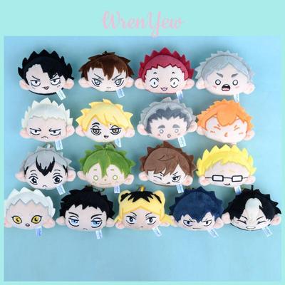 Haikyuu Volleyball Characters Plush Keychain With Soft Short Pile For Fans Collecting