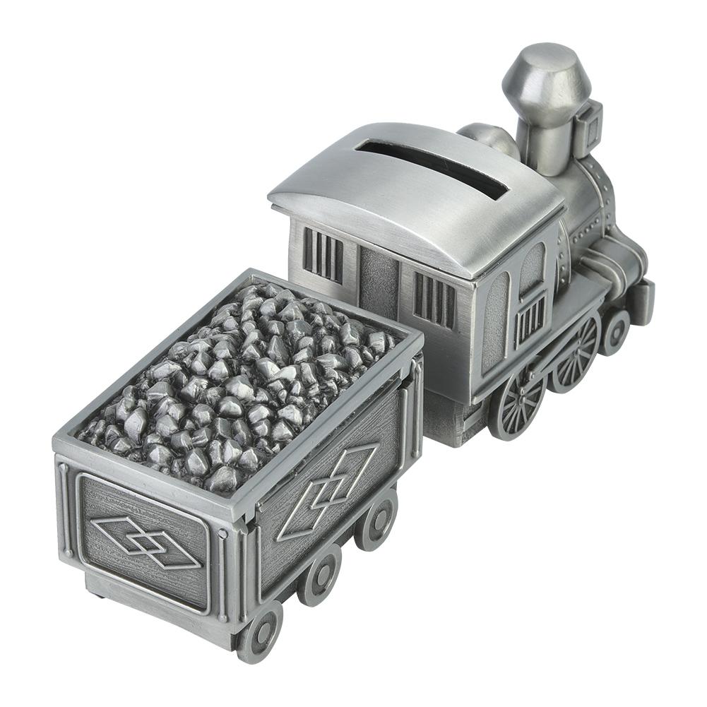 Children Money Saving Bank Retro Train Model Coin Saving Money Box for Table Decoration