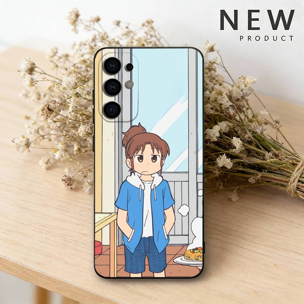 C-CityThe Animation Phone Case For Samsung S26,25,24,23,22,21,20,30,Ultra,Plus,Fe,Lite Black Shell