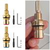 Universal Faucet Diverter Valves Ceramic Cartridge Easy Installation High Efficiency Ceramic Valves for Multiple Fixtures