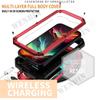 Militärische Hülle für IPhone 15 14 13 Pro Max Mini Grade Ganzkörper Robuste Luxus Eingebauter Ständer Schiebe Kamera Schutzhülle
