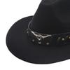 Western Cowboy Hat Women Men Decor Classic Western Cowgirl Hat Sun Protection Hat for Gift Winter Fall Party Costume Accessories