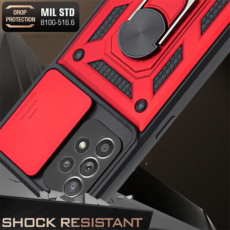 For Samsung Galaxy A52 5G Case Magnetic Finger Ring Holder Armor Cover For Samsung A52 A72 A 72 52 S A52S SM-A525F/DS Cases