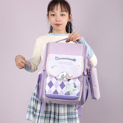 School Bag for Girls, Primary School Students, Light Girls, Children's Backpack, Nylon Model, Large-capacity Space Backpack for Men