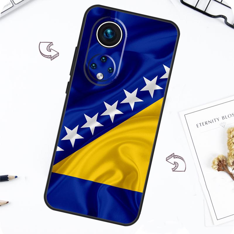 Bosnia and Herzegovina Flag Case For Honor Magic 7 5 6 Lite Honor 200 Pro X8b X9a X8a X8 X9 X9c X9b 50 70 90 Lite Cover