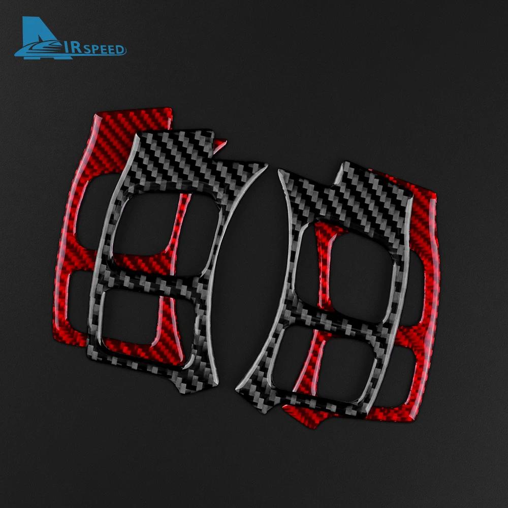 Real Soft Carbon Fiber For Lexus RC300 RC350 RC200T 2015 2016 2017 2018 2019 2021 2022 2023 2024 2025 Steering Wheel Sticker