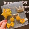Bowdog Pretty Hairpin Puppy Head Pin 5p SET