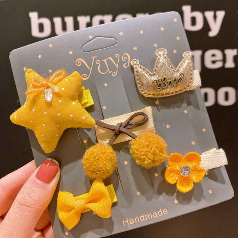 Bowdog Pretty Hairpin Puppy Head Pin 5p SET