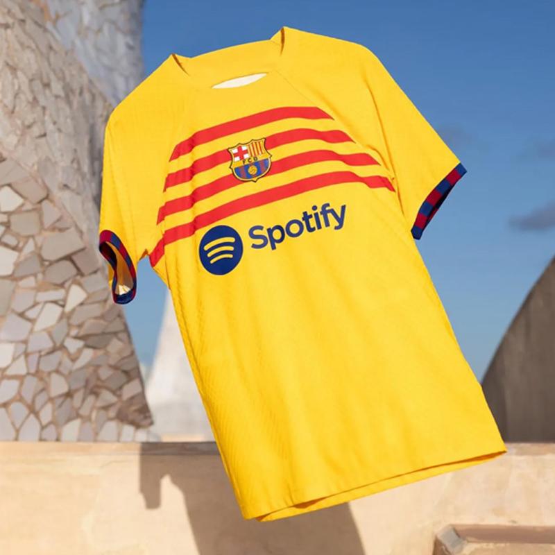 Buy Barcelona's Third Away Jersey 202223 Season Soccer Clothes at