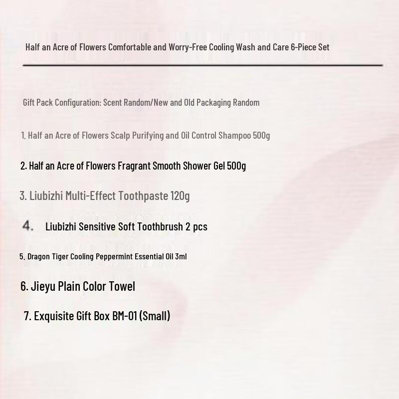 Little Dream Garden Refreshing Wash & Care 6-Piece Gift Set