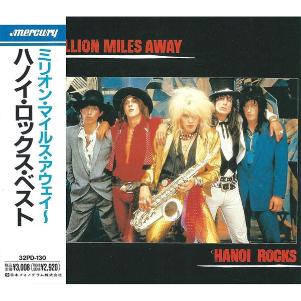 

CD HANOI ROCKS - Million Miles Away 32PD130 Mercury 1986 Japan Rock Used