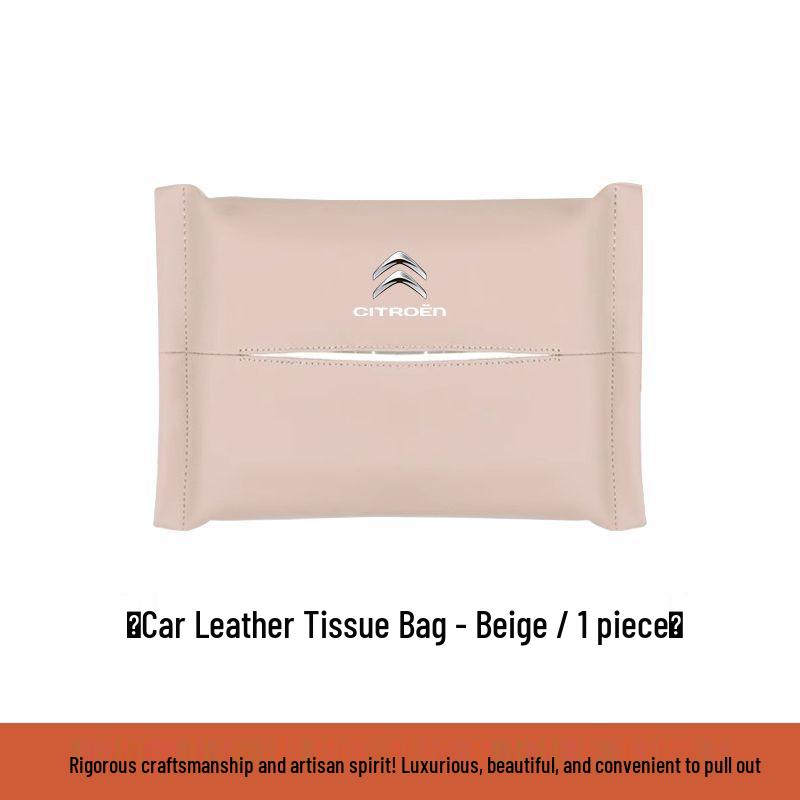 

Citroen C6/C4 Versailles Leather Headrest Tissue Box Standard