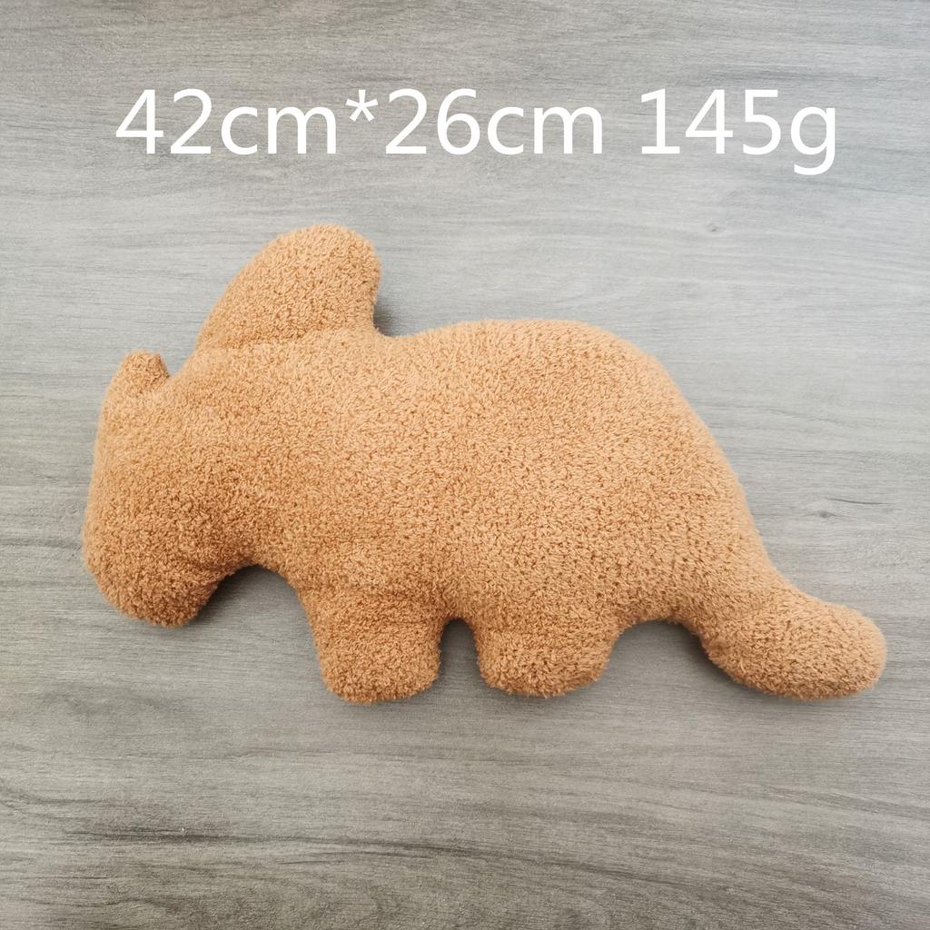Dinosaur Chicken Nugget Doll Pillow Stegosaurus Tyrannosaurus Plush Toy