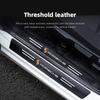 5 Piezas Pegatina de Fibra de Carbono Película Protectora para Umbral de Coche Para Porsche Panamera Taycan 911 718 Macan Cayenne Boxster Cayman 918