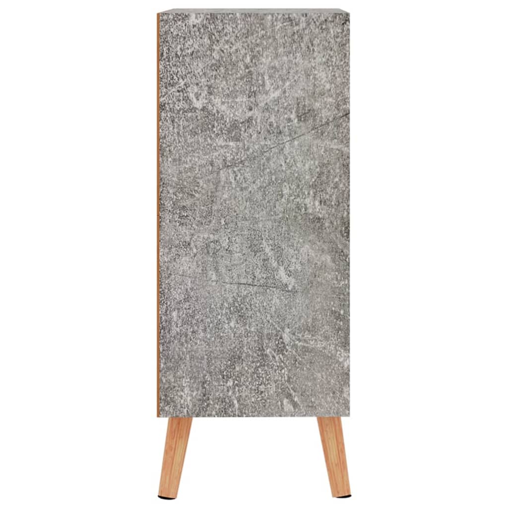 Vidaxl Szafka, Szarość Betonu, 60X30X72 Cm, Materiał Drewnopochodny
