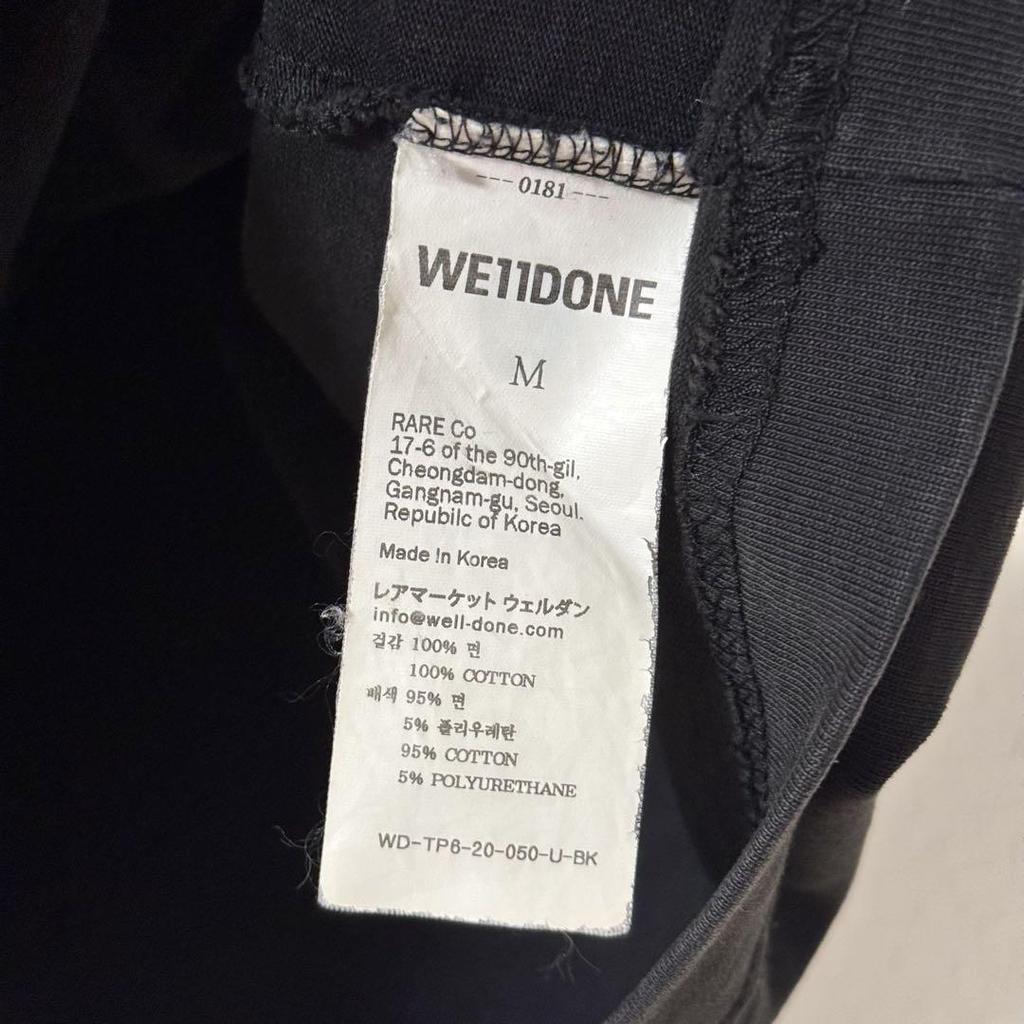 [USED] we11done t-shirt