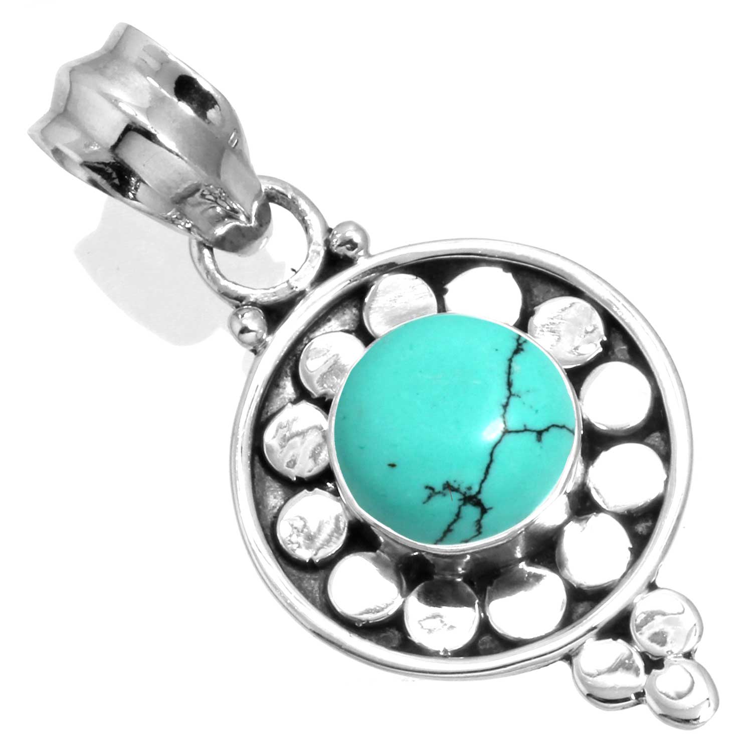 

Подвеска из стерлингового серебра 925 пробы, женская бижутерия с драгоценными камнями, подарок на Новый год, сине-зеленый, фиолетовый, медный, бирюзовый, жемчужный, лазурит, перламутр, солитер бирюзовый