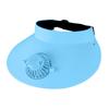 USB Charging Summer Fan Cap Rotatable Sunscreen Cap Fan 3 Speeds Fan Visor Hat Sun Protection Hat Fan for Women/Men/Children