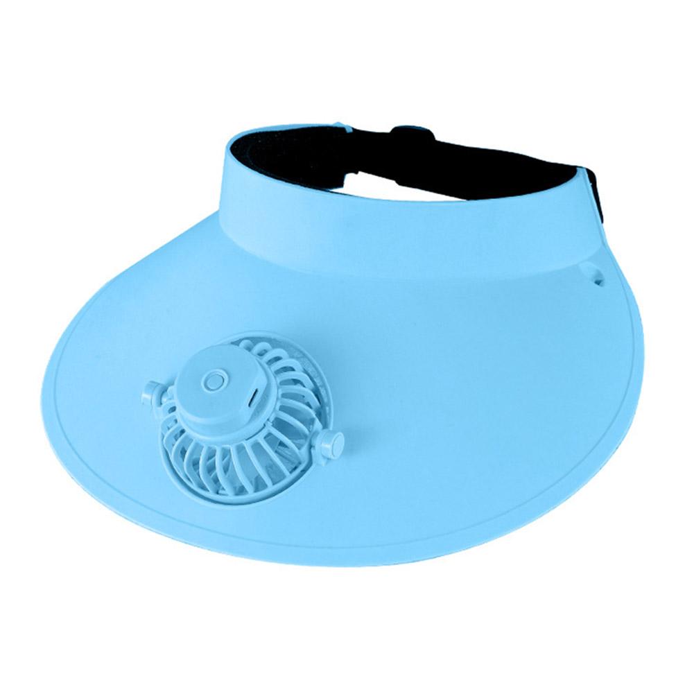 USB Charging Summer Fan Cap Rotatable Sunscreen Cap Fan 3 Speeds Fan Visor Hat Sun Protection Hat Fan for Women/Men/Children