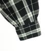 MIDIUMISOLID made in Japan Check Pattern Long sleeve blouse Black series Women Used