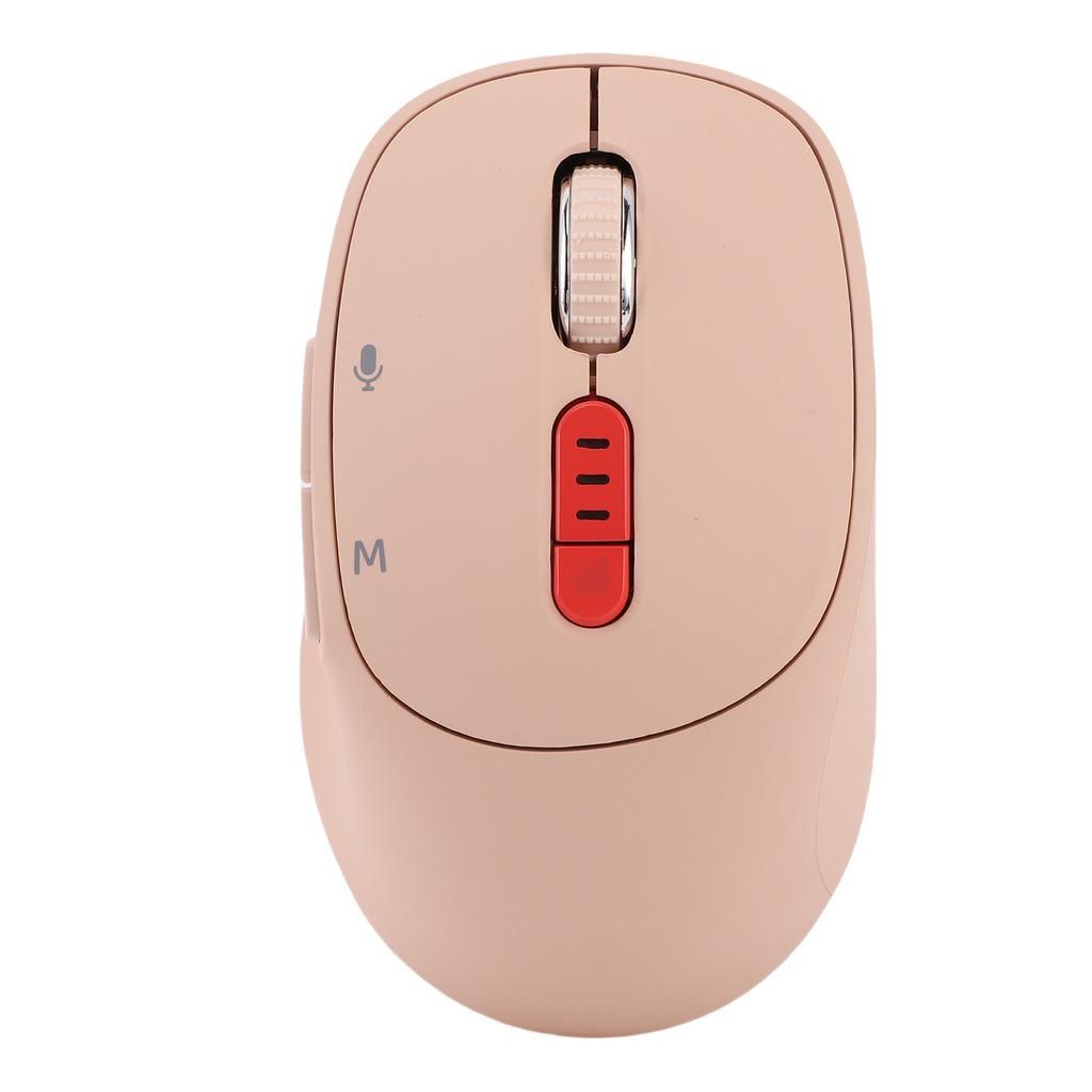 AI Voice Mouse for GPT 6 in 1 Voice Typing Translation Quiet Ergonomic Rechargeable   Wireless Computer Mouse for Desktop PC