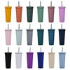 Direct Supply Large Capacity 830Ml Thermos Cup Large Hole Bubble Tea Cup Stainless Steel Straw Cup