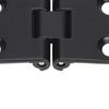 4 Pcs 80*30mm Folding Table Hinges Black Cabinet Door Hinges Durable Flip Top Hinges  Furniture