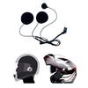 10Pin Helmet Headset Switching Corded Microphone, for all full-face helmet/Modular Helmet Headset for FDC VB/T-COMVB