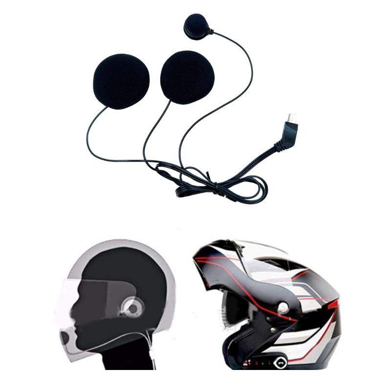 10Pin Helmet Headset Switching Corded Microphone, for all full-face helmet/Modular Helmet Headset for FDC VB/T-COMVB