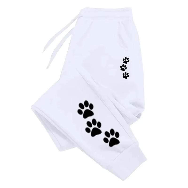 Womens Printing Sweatpants Fashion Casual Jogging Fitness Sport Trousers Street Versatile High Quality Soft Elastic Waist
