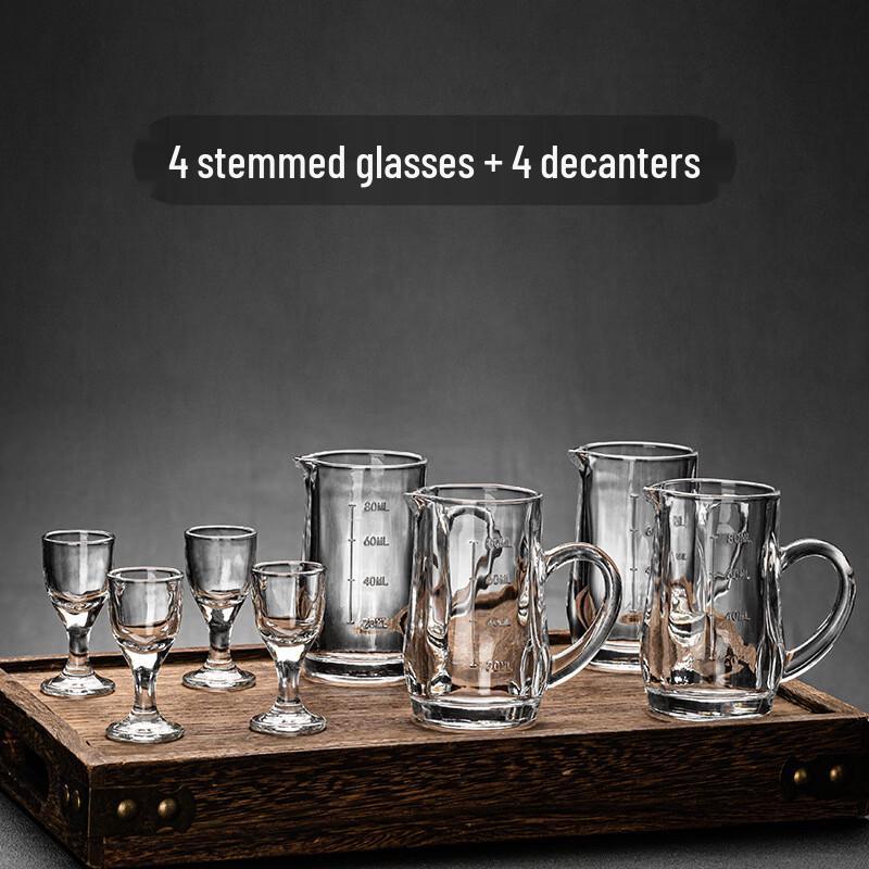 Набор стопок и декантер для байцзю Zhi Shi Glass