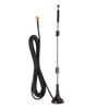 2pcs Digital Antenna 12DBI Gain PVC Material 2.4GHz 5GHZ Omnidirectional Radio Antenna for AP WLAN Routers