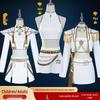 Kpop Demon Hunter Girl Group Costume - Lumi, Zoe, Mira White Stage Cosplay Set for Women