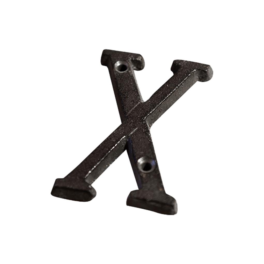 Metal House Number Plaque Durable And Rustproof Door Decoration Metal Letters House Numbers