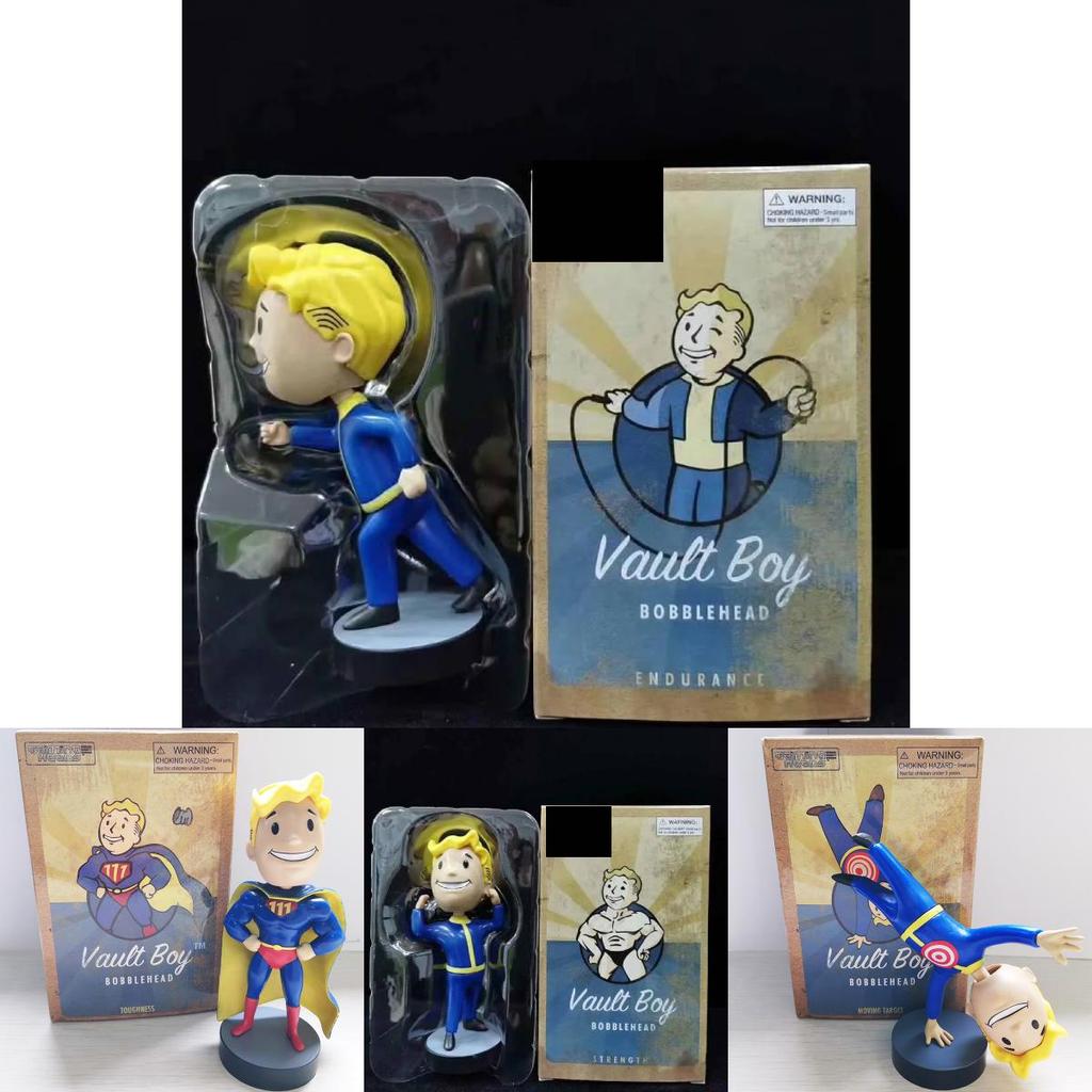 Vault Boy Fallout Q Version PVC-Actionfigur Modell Dekoration 12cm
