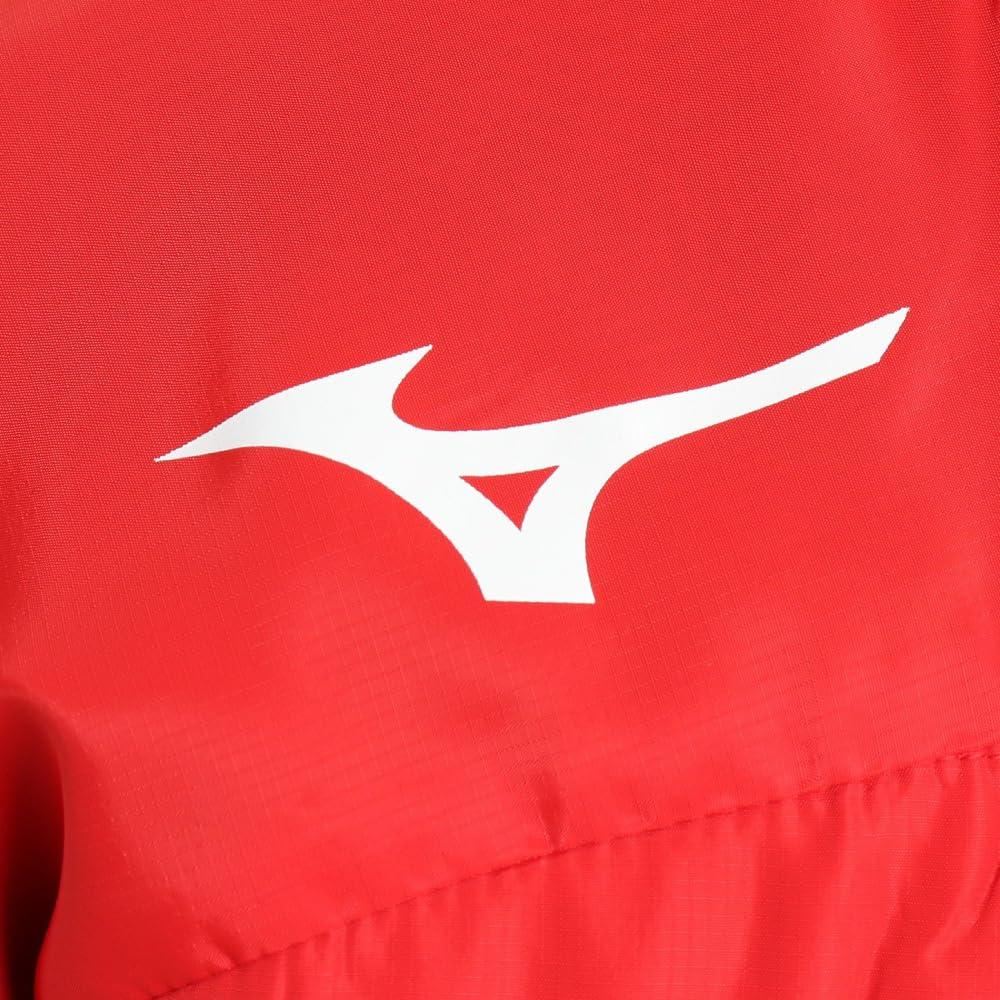 Training Wear MC Line Warmer Jacket Windproof Water Repellent Thermal Junior 32JE1931 Kids Red X White 160 [Mizuno]