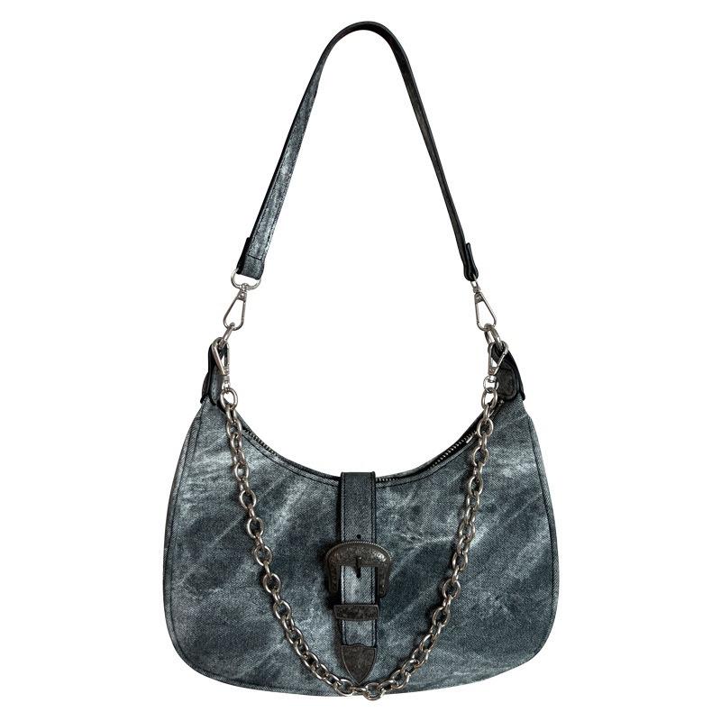 Niche Bags for Women New High-end Crescent Bag Design Retro Shoulder Bag Underarm Bag Chain Handbag